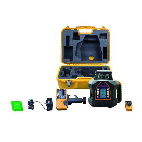 IP66 Rating Drop High Accuracy LCD Screen Self Leveling Red Beam Rotary Laser Level