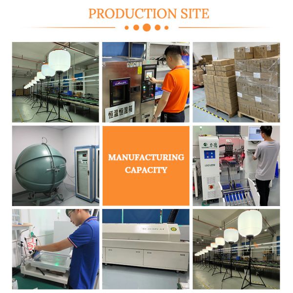 AC240V Balloon LED Light 800 Watt Light Tower Generator Industrial