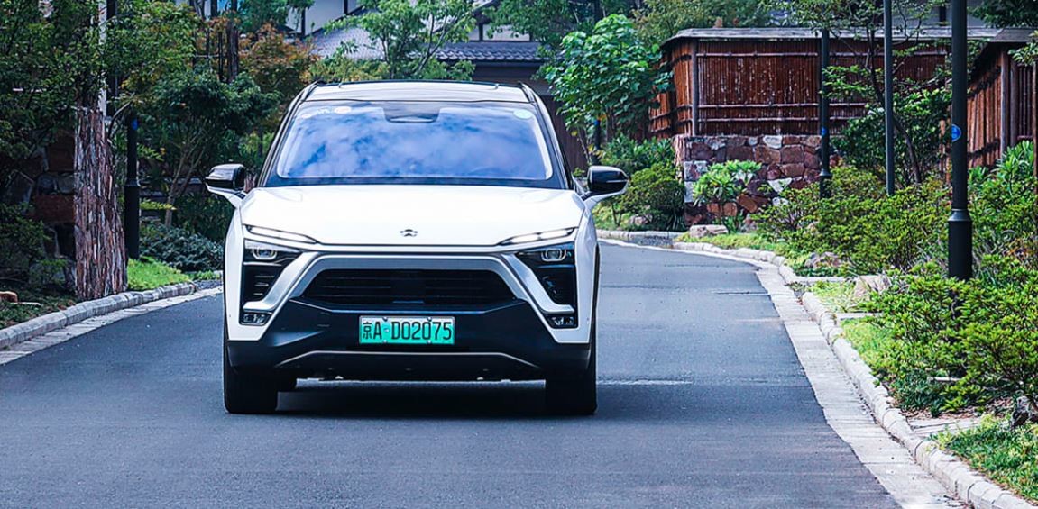 High Speed Left Steering Nio EV Car ES8 SUV Compact Electric Family Cars