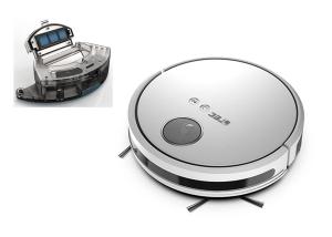 Wholesale Smart Robot Vacuum Cleaner With S-Shape Cleaning Route Strong Suction 1800pa 120 mins Working Time from china suppliers
