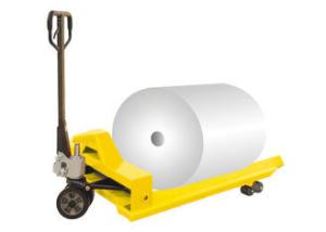 Wholesale Paper Reel Manual Pallet Truck , Heavy Duty Pallet Jack Truck 1000kg Capacity from china suppliers