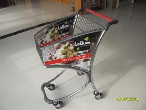 Wholesale Airport Free Duty Supermarket Shopping Trolley with 4 swivel 5inch swivel flat caster from china suppliers