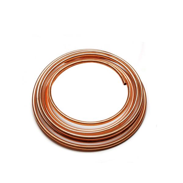 Pancake Coil Air Conditioner Seamless Copper Tube Pipes C11000 C12000 1/2 1/4 3