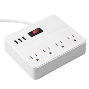 Wholesale High - Power US Standard USB Table Hub Intelligent Power Strip Cable Length 1.5M from china suppliers