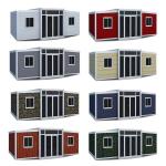 Prefabricated Luxury Villa House with Moveable Container and EPS Sandwich Panels