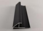 Black anti Aging Aluminium Kitchen Profile 40 X 20 Aluminum Extrusion