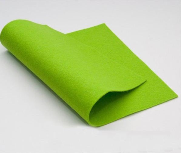 various color wool pressed nonwoven felt,customized thickness felt wool fabric