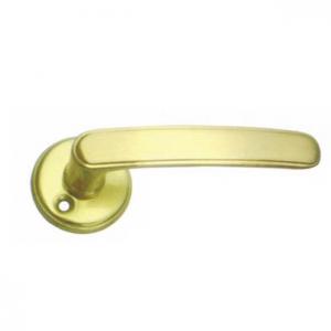 Wholesale OEM Push Pull Internal Door Handle Brushed Nickel Zinc Alloy Finish from china suppliers