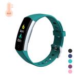 C16 80mAh BLE 4.2 Intelligent Health Bracelet ECG Temperature Monitor