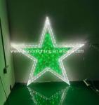 large lighted christmas star