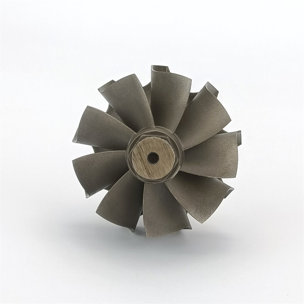GT2256V turbo turbine wheel shaft 740244-0001 cutback for 454191 turbochargers