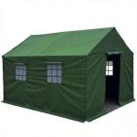 Virus Isolation Emergency Shelter Tent , Green Military Disaster Relief Tent