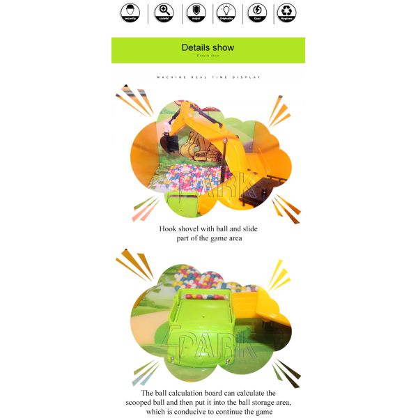 Cute Cartoon Crane Gift Game Machines Coin Operated Easy Maintenance