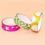 Custom Print Glitter Christmas Decorative Washi Tape