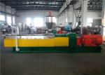 Hot Cutting Double Screw WPC Extruder Machine 400-500kg/H Capacity Long Span