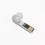 Whistle Shaped Metal USB Flash Drive Laser Logo Silver USB 2.0 Memory Stick