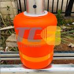 Anti Shock Diameter 370mm Spacing 0.5m Safety Roller Barrier