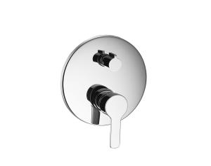 Wholesale Rust Resistance Single Lever Wall Mixer Surface Mount Shower Faucet from china suppliers