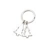 Buy cheap Small Car Laser Engraved Keychain Tree Souvenir Gift Keyring Silver Zinc Alloy from wholesalers
