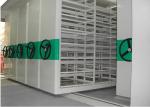 Sliding High Density Mobile Shelving Systems / Storage Systems Large Capacity