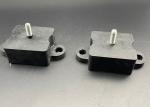 Black HVAC Fittings Rubber Shock Absorber Pad Outdoor Air Conditioner