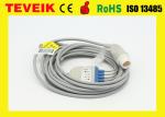 Teveik Factory Mindray Reusable Round 12pin 5 leads ECG Cable For PM7000 Patient