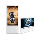 RJ45 Advertising Hotel Lobby Digital Signage 480P 720P 1080P Wall Mounted