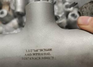 Wholesale Petroleum Class 2000 ANSI Stainless Steel Reducing Tee from china suppliers