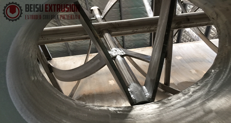 Single Shaft Horizontal Ribbon Mixer