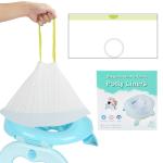 Plastic Disposable Portable Potty Liners For Potty Chairs Customized Logo