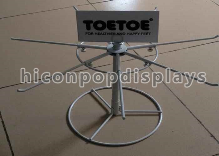 Wholesale Hanging Single Tier Spinner Display Rack Stand Tabletop Powder Coating from china suppliers
