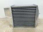 Aluminum Auto Water Intercooler Core For Audi / Renault 200mm X 204mm X 118mm