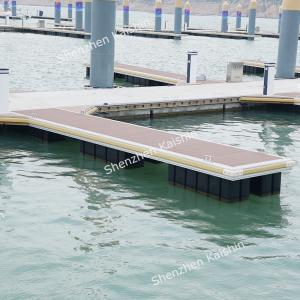 Wholesale Aluminum Alloy Finger Dock Marine Floating Hardwood Decking Pontoon from china suppliers