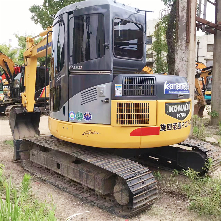Japan Used Komatsu PC78 Mini Excavator Original Hydraulic Valve Transport Height 2.5m
