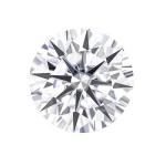 Simple Design 18k Gold Lab-Grown Diamond Pendant Daily Style Pendant White