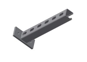 Wholesale Carbon Steel Slotted Galvanized Cantilever Arm Brackets from china suppliers