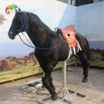 Fun Park Rideable Animatronic Horse Animatronic Animals Snow Proof
