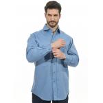 CFR Fire Retardant Work Shirt 260gsm Twill Long Sleeve FR Button Up Shirt