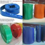 free samples PVC light duty agriculture irrigation hose layflat lay flat hose