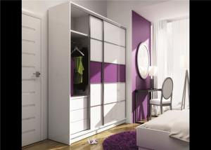 Wholesale Particle Board Walk In Wardrobe Eco - Friendly With Mirror Sliding Door from china suppliers