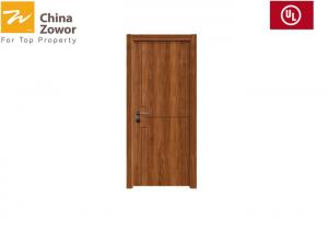 China Double Leaf Right Active Half Hour Fire Door For Interior Room/ Red Color/ Melamine Finish on sale
