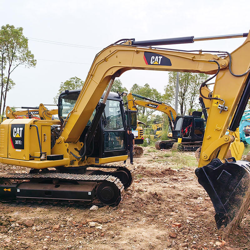 Used Caterpillar 307E Excavator 0.3m³ Bucket Capacity C2.6 Turbo Engine Great Performance