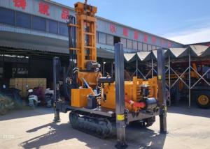 Wholesale Water Well Rubber Crawler Mounted Power Pneumatic Drill Rigs 150-180 Meters from china suppliers