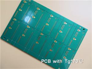 China Immersion Gold FR4 High TG PCB With HASL Leadfree Surface Finishing on sale