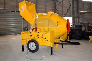 Wholesale JZR500 Diesel Engine Reversing Drum Hydraulic Hopper Concrete Mixer from china suppliers