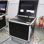 High Resolution CCD Camera Mobile Car Inspection Detector Under Vehicle