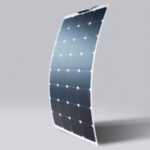 Wholesale Semi Thin Flexible Solar Panels , 12v 100w Ultra Thin Solar Panels 2 Years Warranty from china suppliers