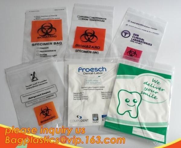 tablets pills packaging bag, poly medical dispenser Zip lockk bag drug zipper