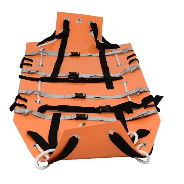 Downhole Operation Emergency First Aid Rescue Roll Stretcher Made of Aluminum