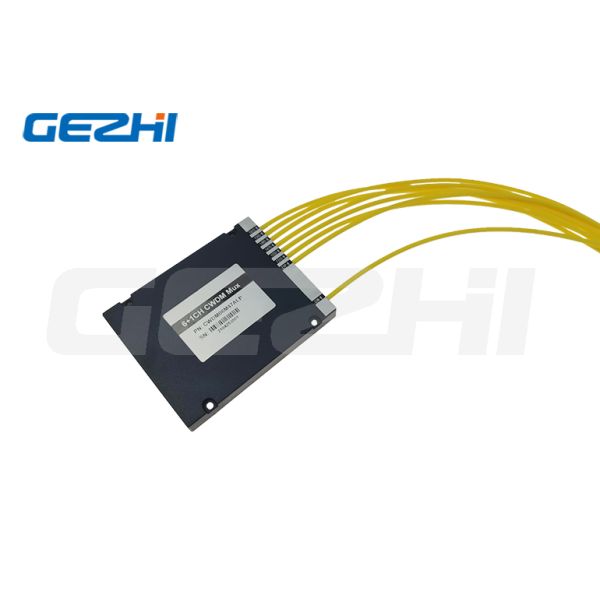 CWDM Wdm Module 6+1CH CWDM MUX FTTX ABS Single Fiber SC/APC LC/APC Connector